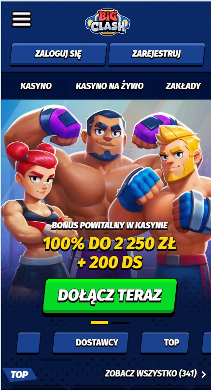 Big Clash - strona główna